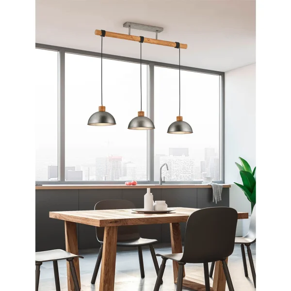 LAMPADA A SOFFITTO 3 LUCI JANO METALLO NICHEL ANTICO LAMPADA A SOFFITTO 3 LUCI JANO METALLO NICHEL ANTICO