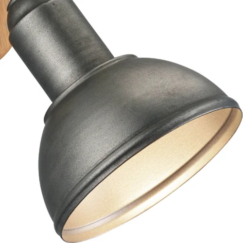 LAMPADA DA PARETE JANO ANTICO NICHEL METALLO