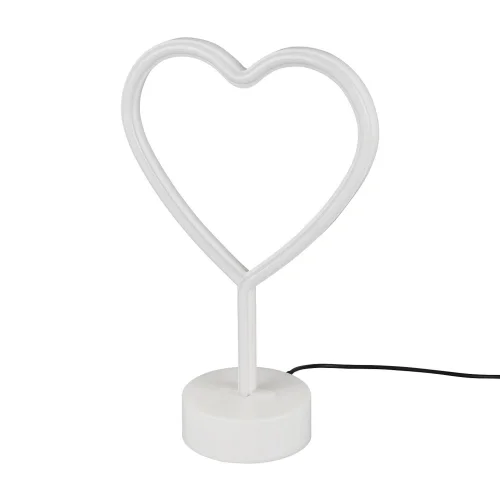TAVOLO DECORATIVO CUORE LAMPADA SMD LED 1W