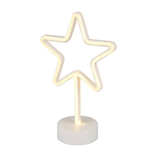 LAMPADA DA TAVOLO DECORATIVA A STELLA A LED DA 1W