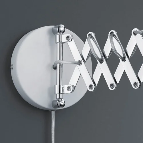 LAMPADA DA PARETE EDWARD METALLO BIANCO