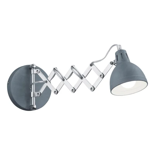 LAMPADA DA PARETE EDWARD IN METALLO IN CALCESTRUZZO