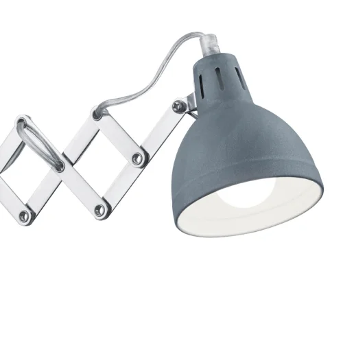 LAMPADA DA PARETE EDWARD IN METALLO IN CALCESTRUZZO