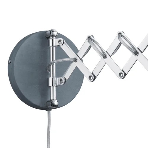 LAMPADA DA PARETE EDWARD IN METALLO IN CALCESTRUZZO