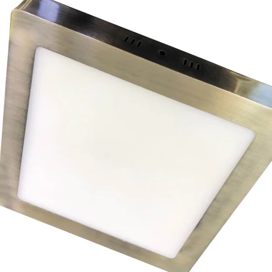 SUPERFICIE QUADRATA LED 18W 4000K IN PELLE 2