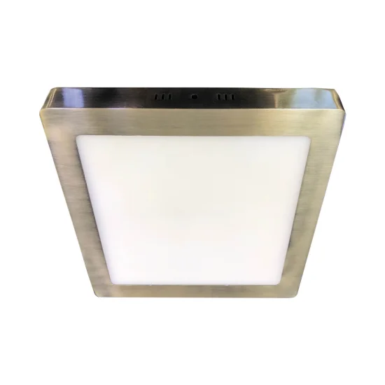 SUPERFICIE QUADRATA LED 12W 4000K IN PELLE