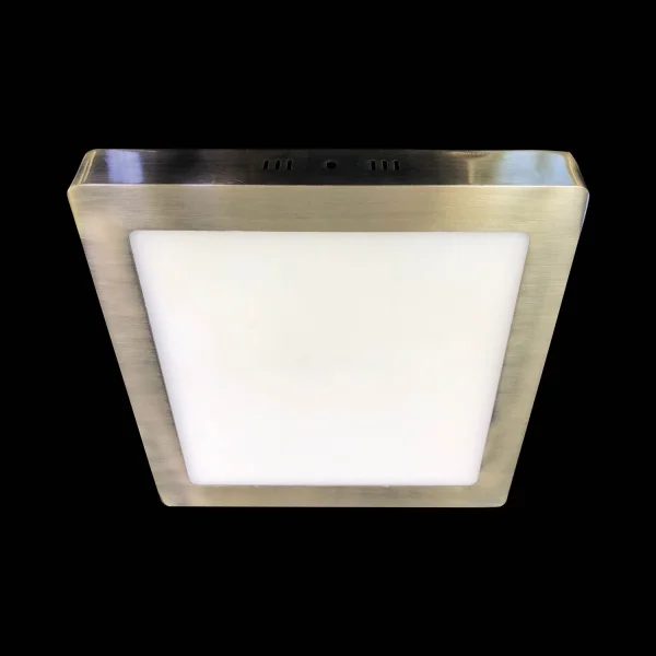 SUPERFICIE QUADRATA LED 12W 4000K IN PELLE