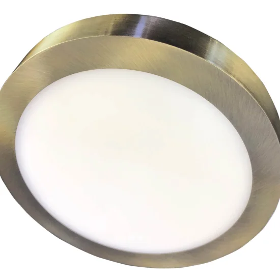 DOWNLIGHT SUPERFICIE CIRCOLARE LED 6W 4000K PELLE 2