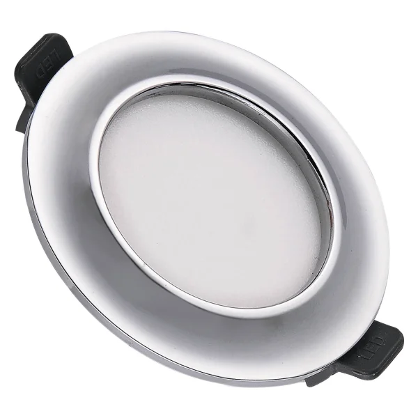 DOWNLIGHT A LED CIRCOLARE 9W CROMO