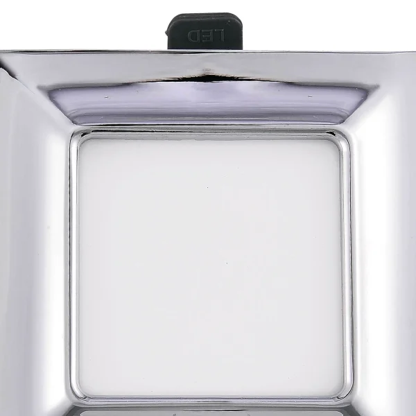 MINIDOWNLIGHT LED AL QUADRATO 5W CROMO