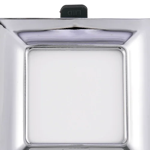 MINIDOWNLIGHT LED AL QUADRATO 5W CROMO