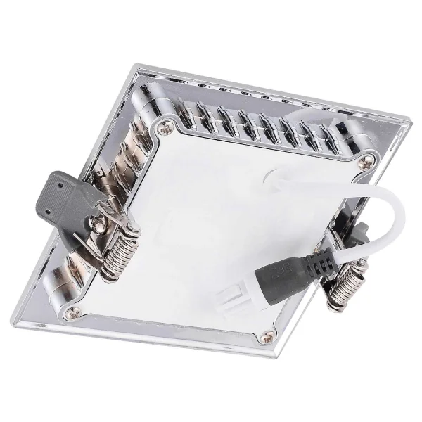 MINIDOWNLIGHT LED AL QUADRATO 5W CROMO