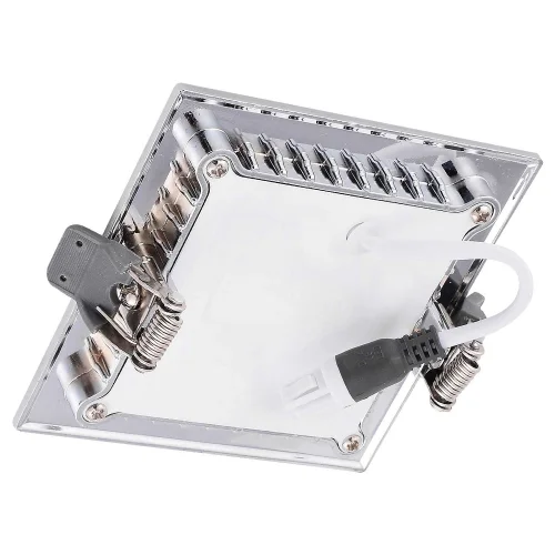 MINIDOWNLIGHT LED AL QUADRATO 5W CROMO