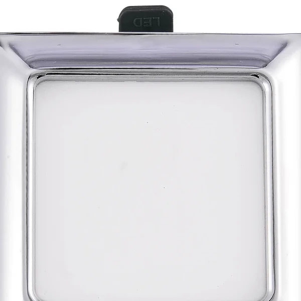 DOWNLIGHT LED CROMO QUADRATO 9W