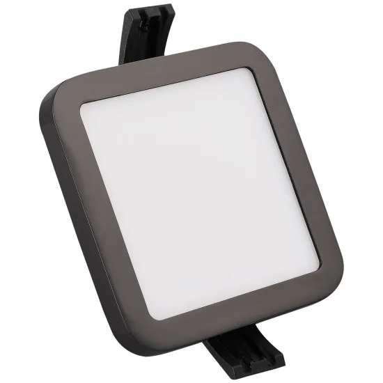 MINIDOWNLIGHT LED AL QUADRATO 6W GRAFITE 2