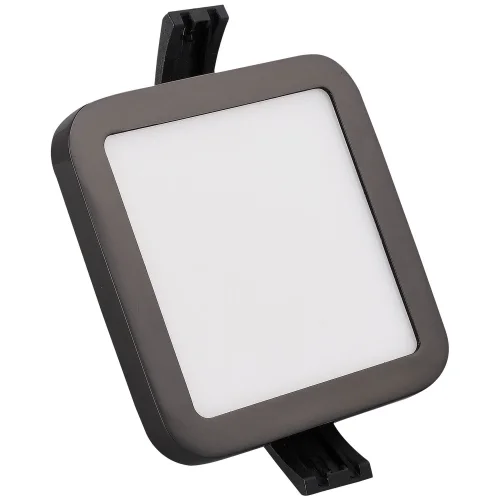 MINIDOWNLIGHT LED AL QUADRATO 6W GRAFITE