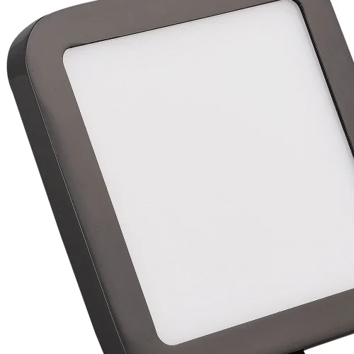 MINIDOWNLIGHT LED AL QUADRATO 6W GRAFITE