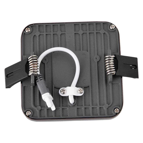 MINIDOWNLIGHT LED AL QUADRATO 6W GRAFITE