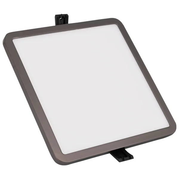 MINIDOWNLIGHT LED AL QUADRATO 18W GRAFITE