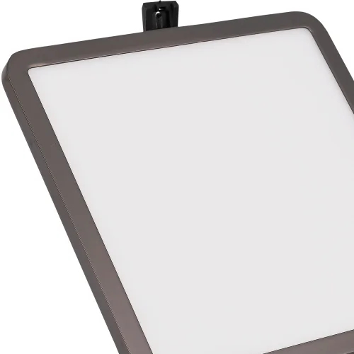 MINIDOWNLIGHT LED AL QUADRATO 18W GRAFITE