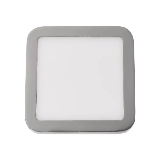 MINIDOWNLIGHT LED AL QUADRATO 6W CROMO