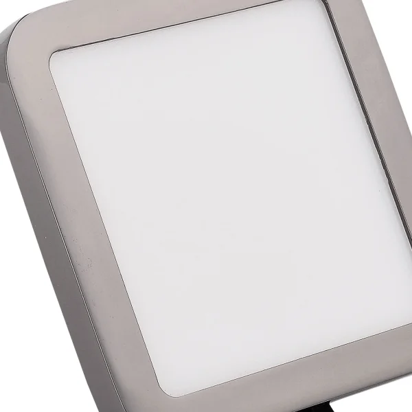 MINIDOWNLIGHT LED AL QUADRATO 6W CROMO