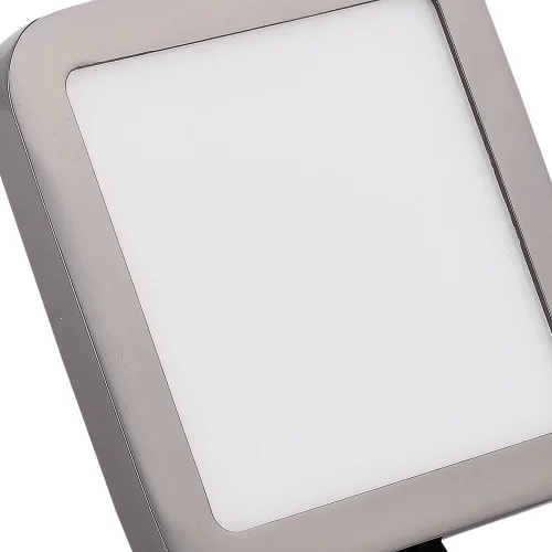 MINIDOWNLIGHT LED AL QUADRATO 6W CROMO