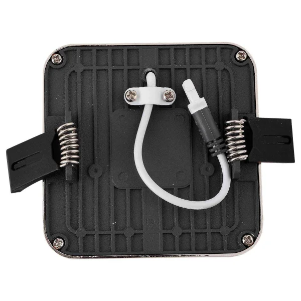 MINIDOWNLIGHT LED AL QUADRATO 6W CROMO