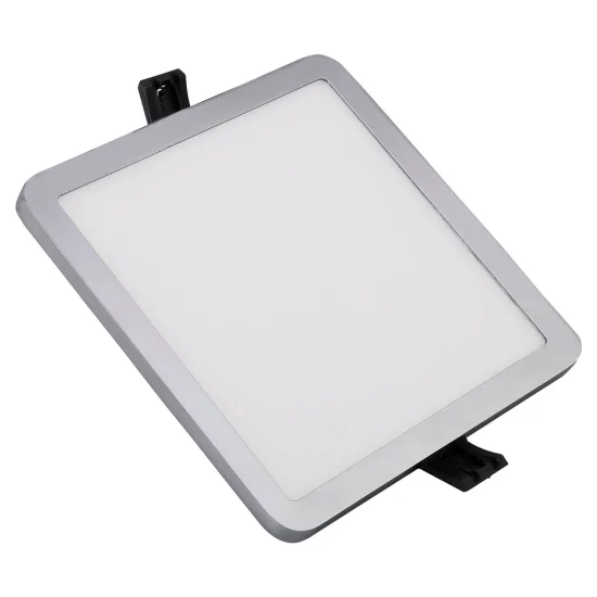 MINIDOWNLIGHT LED AL QUADRATO 9W CROMO 2