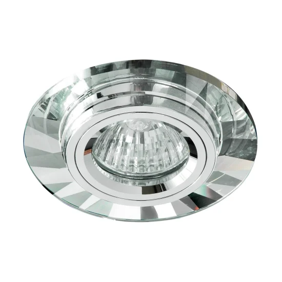 SPECCHIO DI VETRO ROTONDO INCASSATO