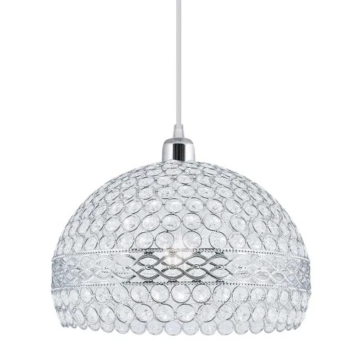 CIONDOLO 1 CROMO TUDOR LEGGERO E VETRO