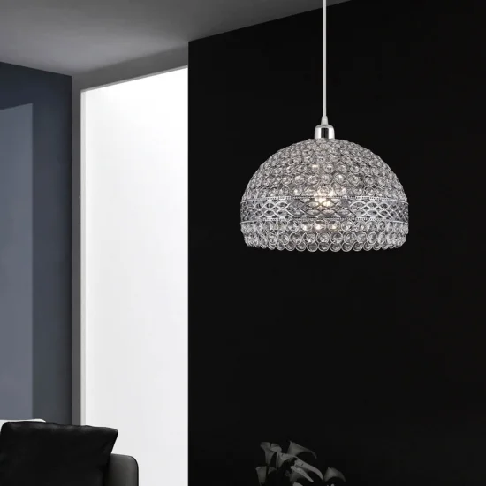 CIONDOLO 1 CROMO TUDOR LEGGERO E VETRO 2