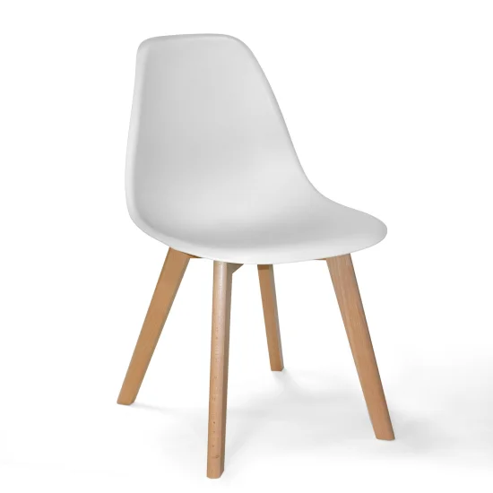 SEDIA TORRE SCARLETT LEGNO BIANCO