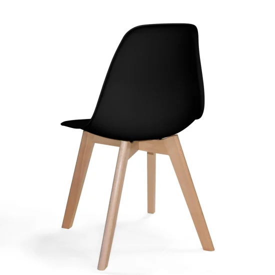 SEDIA TORRE SCARLETT LEGNO NERO 2