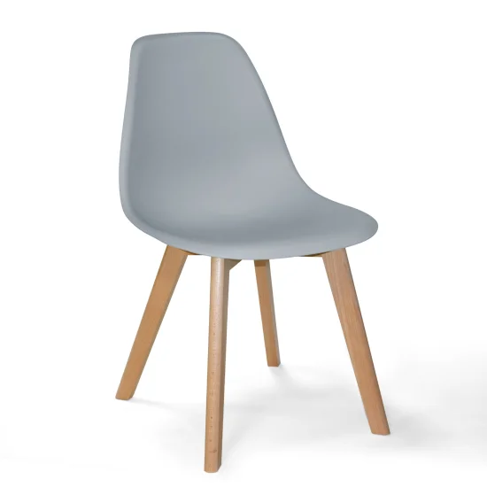 SEDIA TORRE SCARLETT LEGNO GRIGIO