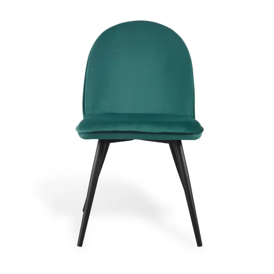 SEDIA HADLEY VELLUTO VERDE SCURO 2