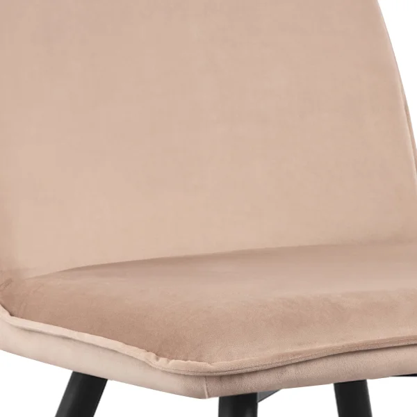 SEDIA HADLEY SABBIA DI VELLUTO