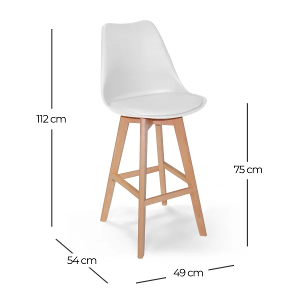 TORRE KARLSKRONA SGABELLO GRIGIO