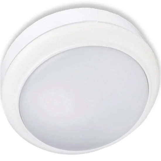 SOFFITTO /LAMPADA A PARETE ESTERNA LED 15W 4000K IP65 BIANCO CIRCOLARE 2