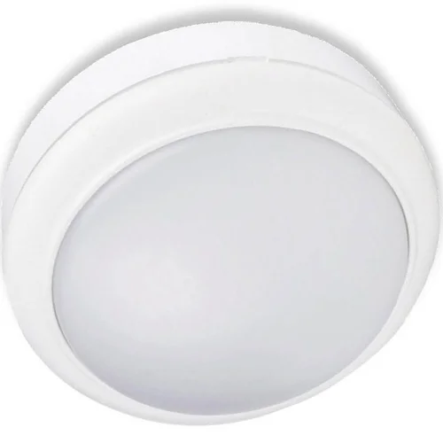 SOFFITTO /LAMPADA A PARETE ESTERNA LED 15W 4000K IP65 BIANCO CIRCOLARE
