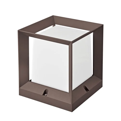 ESTERNO OVERWALL BUCA DI NEVE 16CM E27 MARRONE