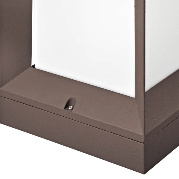 ESTERNO OVERWALL BUCA DI NEVE 22CM E27 MARRONE