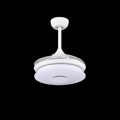 VENTILATORE SOFFITTO LED LINSTEAD BIANCO RGB PIEGHEVOLE REGOLABILE