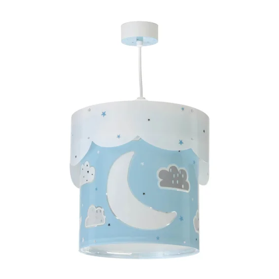 LUNA BLU E27 LAMPADA A SOSPENSIONE PER BAMBINI 2