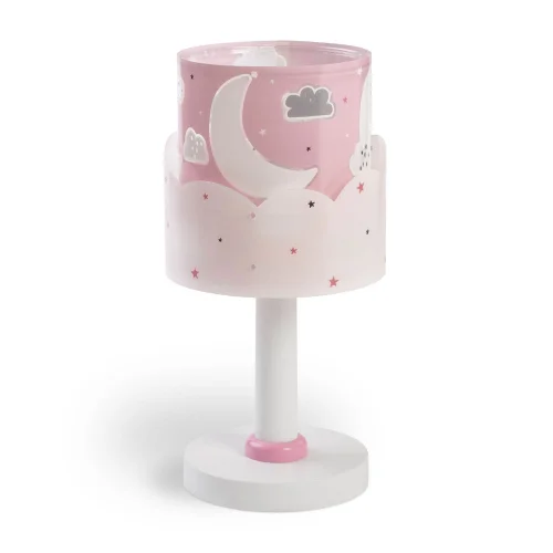 LUNA E14 LAMPADA DA TAVOLO ROSA PER BAMBINI