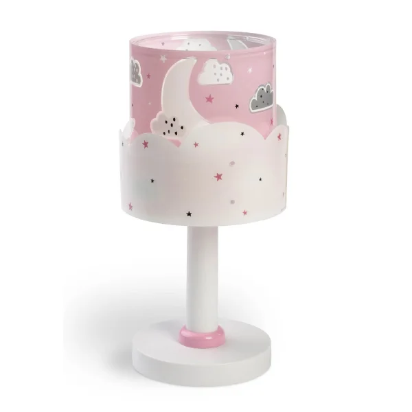 LUNA E14 LAMPADA DA TAVOLO ROSA PER BAMBINI