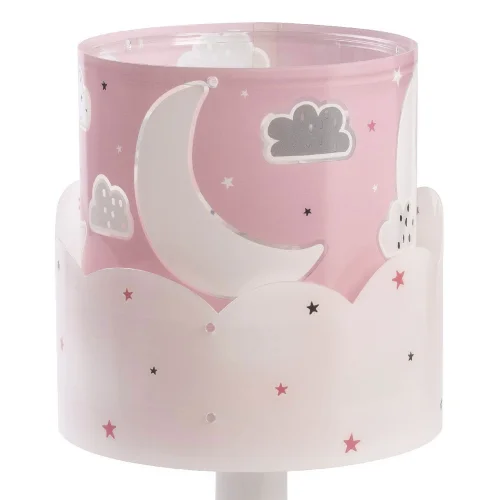 LUNA E14 LAMPADA DA TAVOLO ROSA PER BAMBINI