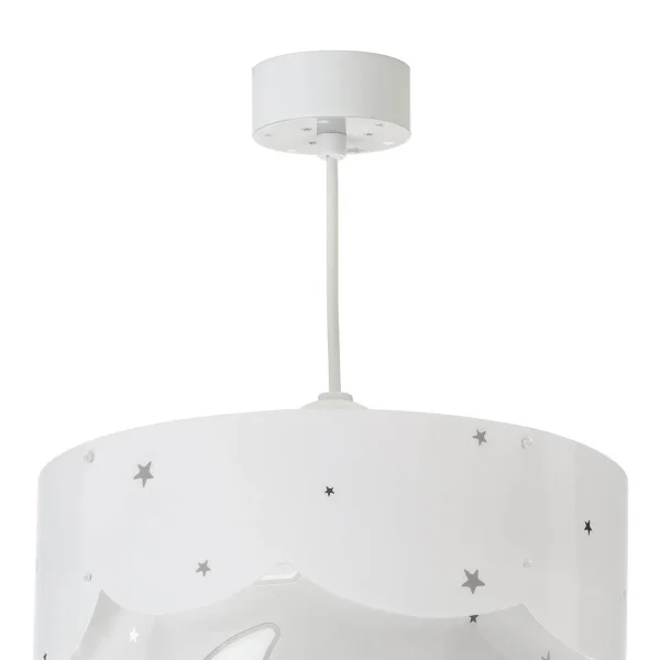 LAMPADA A SOSPENSIONE LUNA E27 GRIGIO