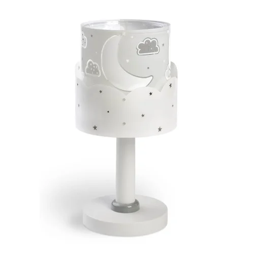 LUNA E14 LAMPADA DA TAVOLO GRIGIA PER BAMBINI