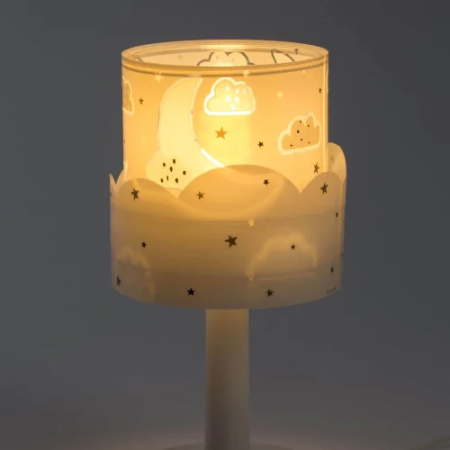 LUNA E14 LAMPADA DA TAVOLO GRIGIA PER BAMBINI